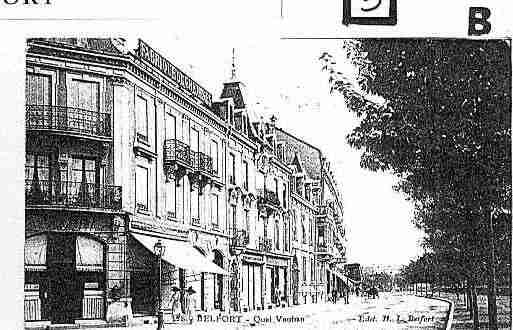 Ville de BELFORT Carte postale ancienne
